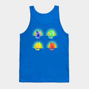 Rainbow Cats Tank Top